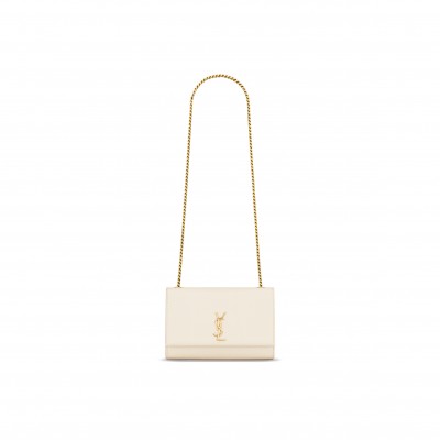 YSL NEW KATE SMALL IN GRAIN DE POUDRE LEATHER 851504 (20*13*5cm)